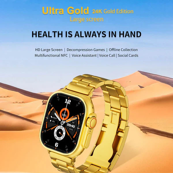 Gulftronics™ Gold Ultra Watch – ساعة جولد ألترا