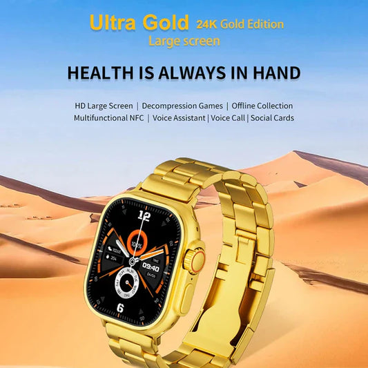 Gulftronics™ Gold Ultra Watch – ساعة جولد ألترا