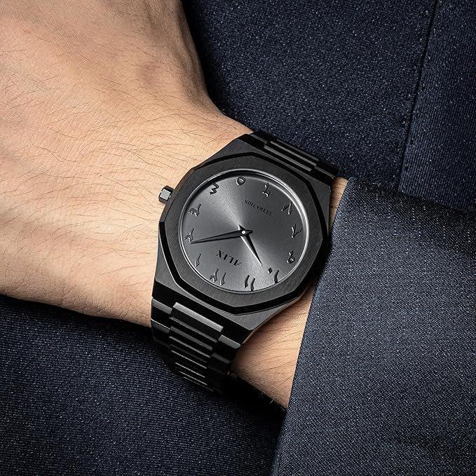 Gulftronics™Black Arabic Aura Watch