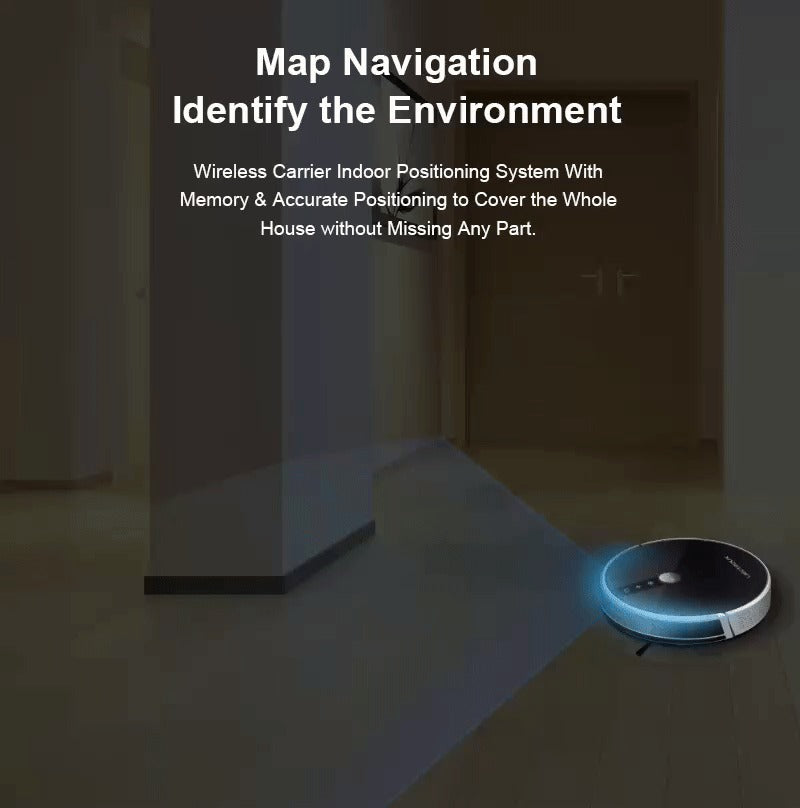 Gulftronics™Smart Robotic Vacuum Cleaner