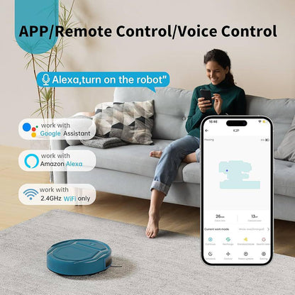 Gulftronics™Smart Robotic Vacuum Cleaner