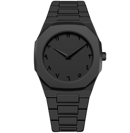 Gulftronics™Black Arabic Aura Watch